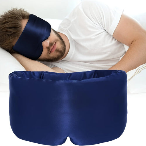 🌙 SilkRest™ — מסכת שינה ממשי לחסימת אור