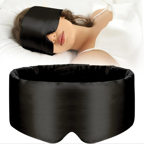 🌙 SilkRest™ — מסכת שינה ממשי לחסימת אור